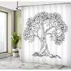 Ambesonne Fairytale Shower Curtain, Romantic Carriage Royal Ornamental Details Stopped at The Door of a Kingdom Palace Cartoon, Cloth Fabric Bathroom Set with Hooks, 69″ W x 70″ L, Yellow and Pink(Pale Grey Charcoal Grey)