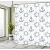 Ambesonne Fairytale Shower Curtain, Romantic Carriage Royal Ornamental Details Stopped at The Door of a Kingdom Palace Cartoon, Cloth Fabric Bathroom Set with Hooks, 69″ W x 70″ L, Yellow and Pink(Night Blue)