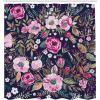 Ambesonne Fairytale Shower Curtain, Romantic Carriage Royal Ornamental Details Stopped at The Door of a Kingdom Palace Cartoon, Cloth Fabric Bathroom Set with Hooks, 69″ W x 70″ L, Yellow and Pink(Indigo Magenta)