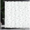 Ambesonne Fairytale Shower Curtain, Romantic Carriage Royal Ornamental Details Stopped at The Door of a Kingdom Palace Cartoon, Cloth Fabric Bathroom Set with Hooks, 69″ W x 70″ L, Yellow and Pink(Mint Green Black White)