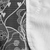 Ambesonne Gothic Microwave Oven Cover, Vintage Royal Composition with Rose Flowers and Hearts Valentines Day Inspired, Water Resistant Organizer with Pockets for Kitchen, 36″ x 12″, Black White(Black White)
