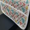 Ambesonne Hearts Microwave Oven Cover, Oval Shapes with Heart in Retro Tones Valentines Day Birthday Theme Pattern, Water Resistant Organizer with Pockets for Kitchen, 36″ x 12″, Multicolor(Multicolor)