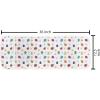 Ambesonne Ladybugs Microwave Oven Cover, Dotted Insects with Floral Illustration Valentines Day Inspired Romantic Elements, Water Resistant Organizer with Pockets for Kitchen, 36″ x 12″, Multicolor(Multicolor)