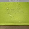 Ambesonne Lime Green Place Mats Set of 4, Empty Backdrop Blurry Off Focus Pastel Toned Shade Color Spring Theme Abstract, Washable Fabric Placemats for Dining Table, Standard Size, Apple Green