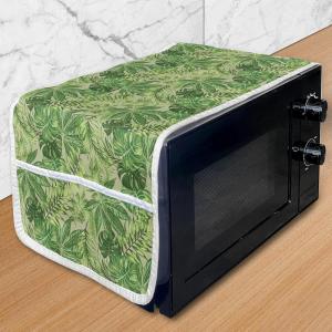 Ambesonne Cartoon Microwave Oven Cover, Vertical Stripes with Bow Ties Pale Palette Illustration Valentines Day, Water Resistant Organizer with Pockets for Kitchen, 36″ x 12″, Pale Pink Rose(Apple Green Fern Green)
