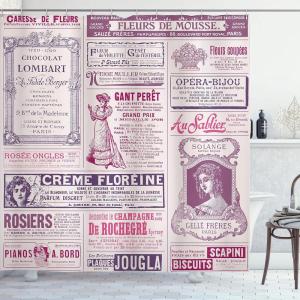 Ambesonne Fairytale Shower Curtain, Romantic Carriage Royal Ornamental Details Stopped at The Door of a Kingdom Palace Cartoon, Cloth Fabric Bathroom Set with Hooks, 69″ W x 70″ L, Yellow and Pink(Magenta Purple)