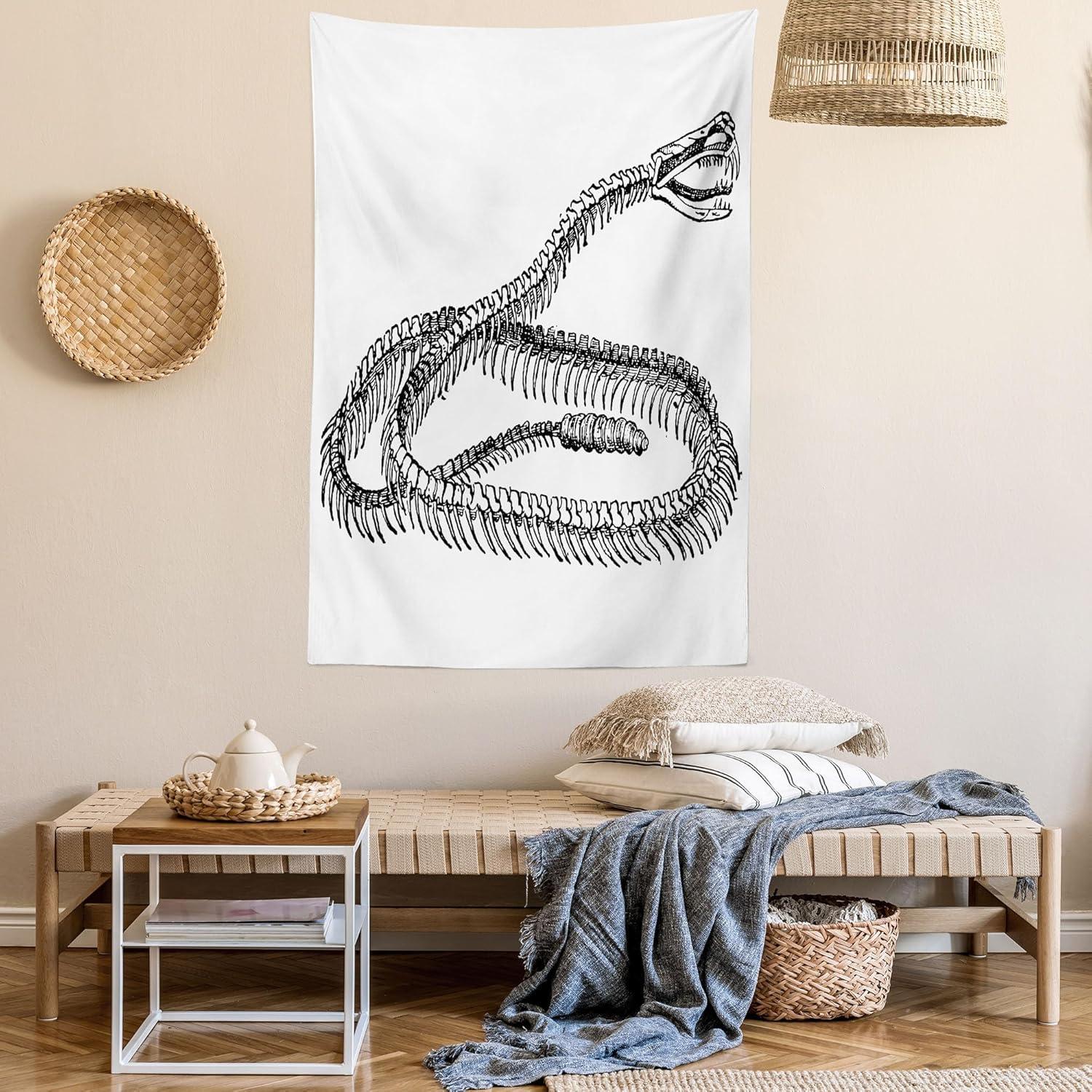 imageAmbesonne Compass Tapestry Compass Illustration with Lettering Nautical Ocean Adventure Themed Print Wide Wall Hanging for Bedroom Living Room Dorm 60 X 40 Night Blue BeigeBlack White