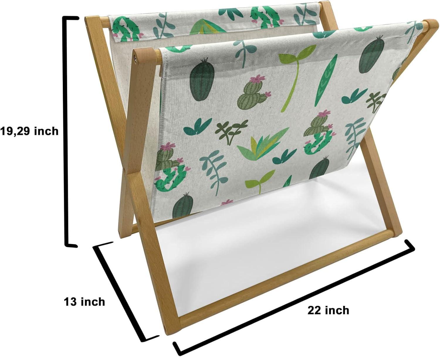 imageAmbesonne Romantic Magazine and Book Holder True Love Lettering with Heart Shapes Doodle Valentines Day Theme Decorative Floor Rack Organizer for Living Room 22x19 Pale Pink Black and WhiteSlate Brown Reseda Green