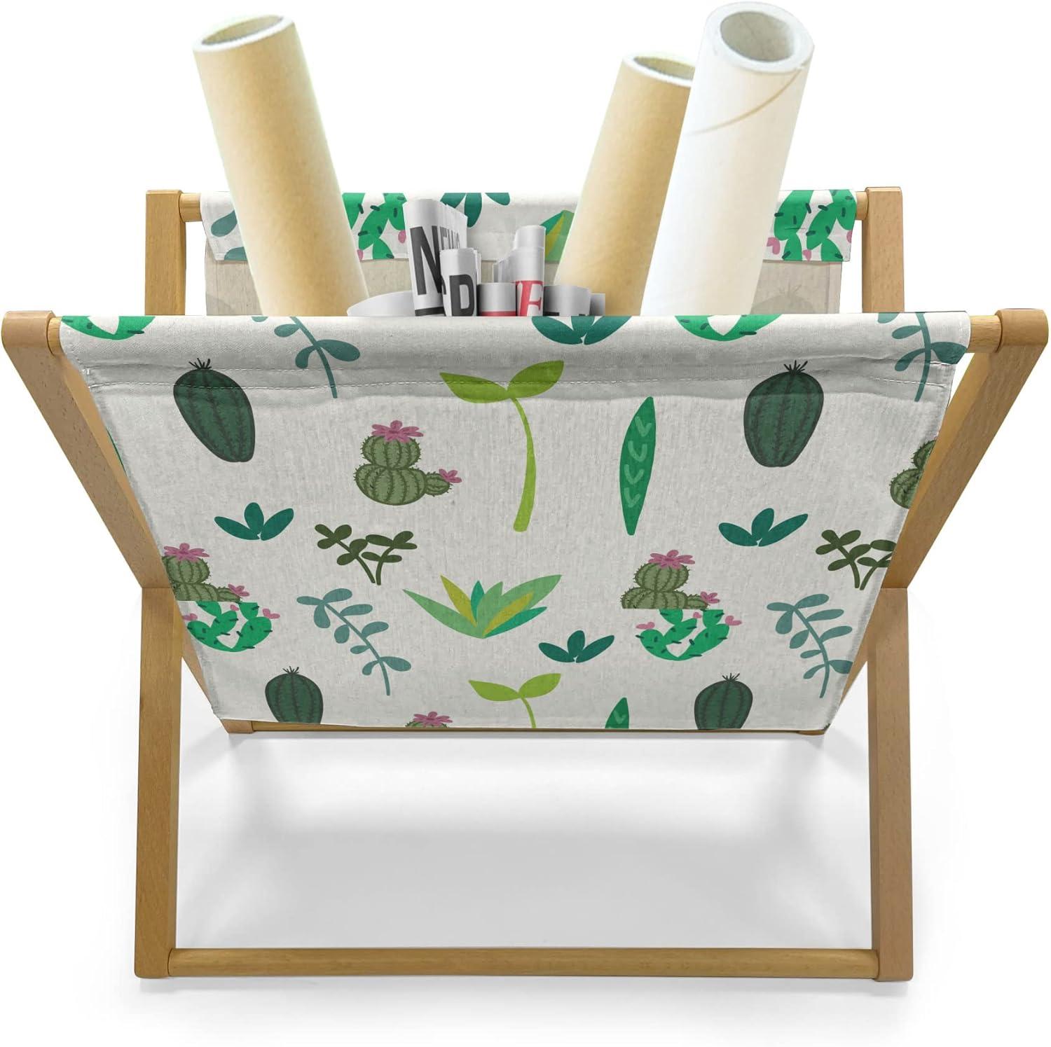 imageAmbesonne Romantic Magazine and Book Holder True Love Lettering with Heart Shapes Doodle Valentines Day Theme Decorative Floor Rack Organizer for Living Room 22x19 Pale Pink Black and WhiteSlate Brown Reseda Green