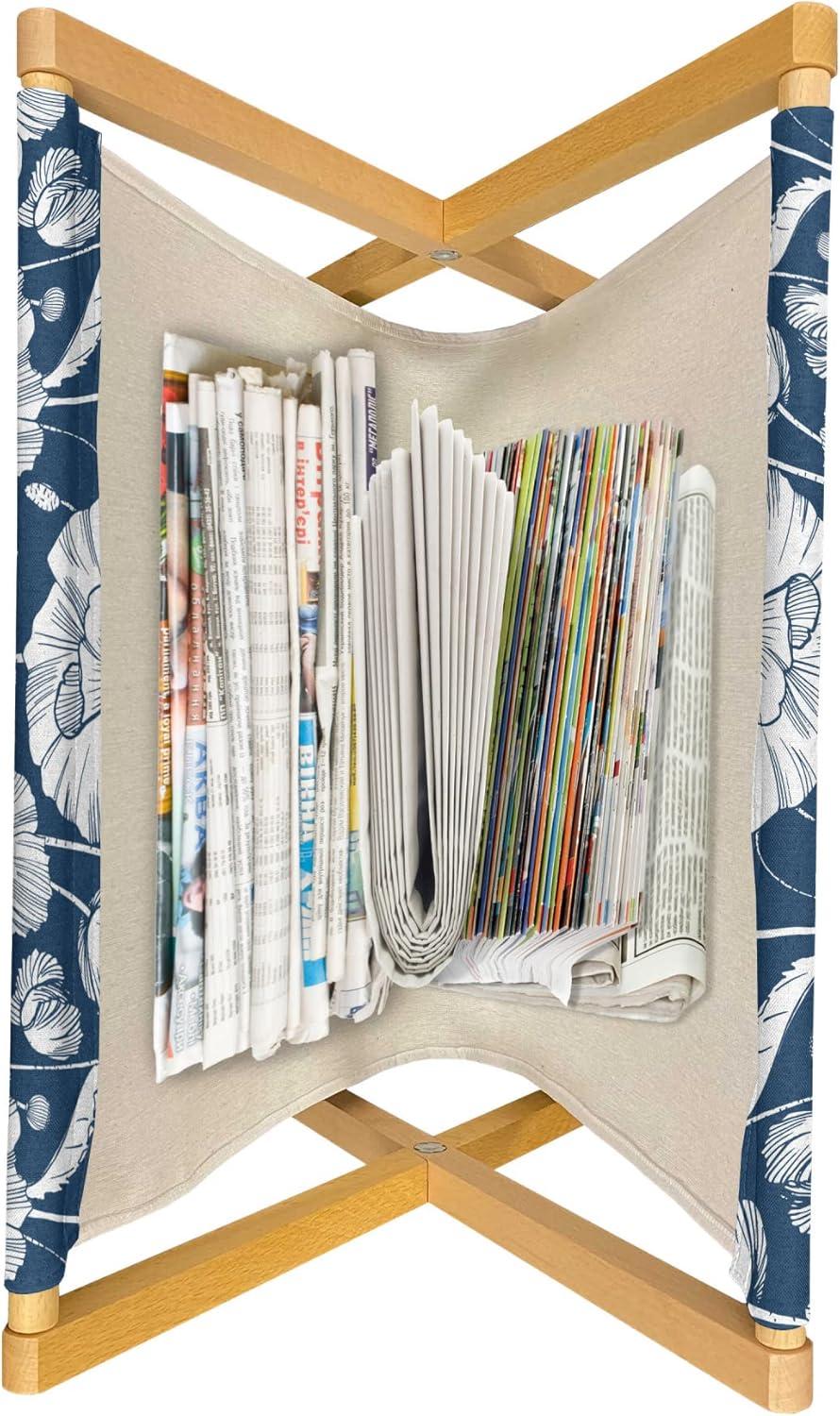 imageAmbesonne Romantic Magazine and Book Holder True Love Lettering with Heart Shapes Doodle Valentines Day Theme Decorative Floor Rack Organizer for Living Room 22x19 Pale Pink Black and WhiteNight Blue White