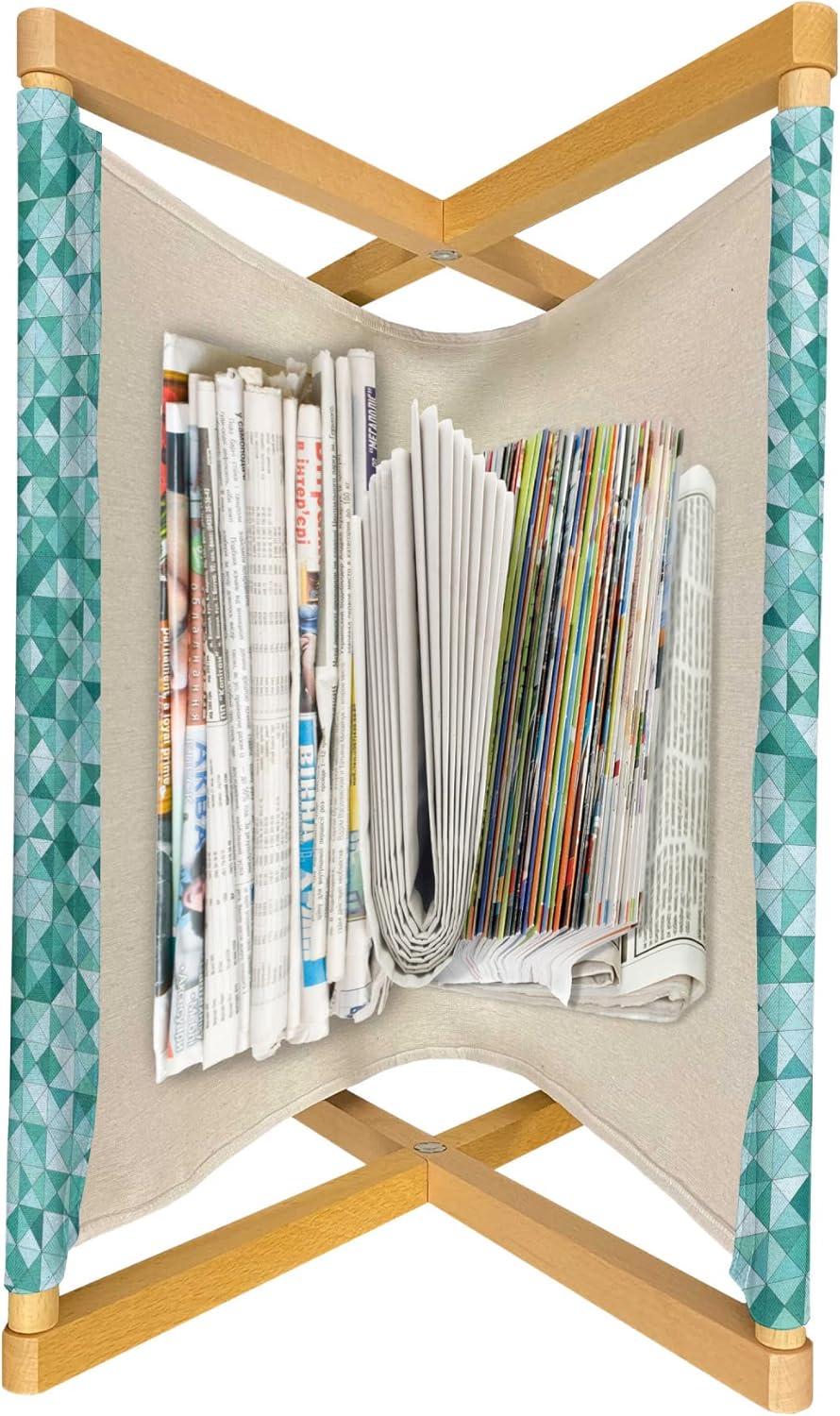 imageAmbesonne Teal Magazine and Book Holder Crystal Hearts and Gemstone Valentines Day Celebrating Romantic Print Floor Rack Decor for Interior of Home amp Office 22 x 19 Red Fuchsia TealTeal Green