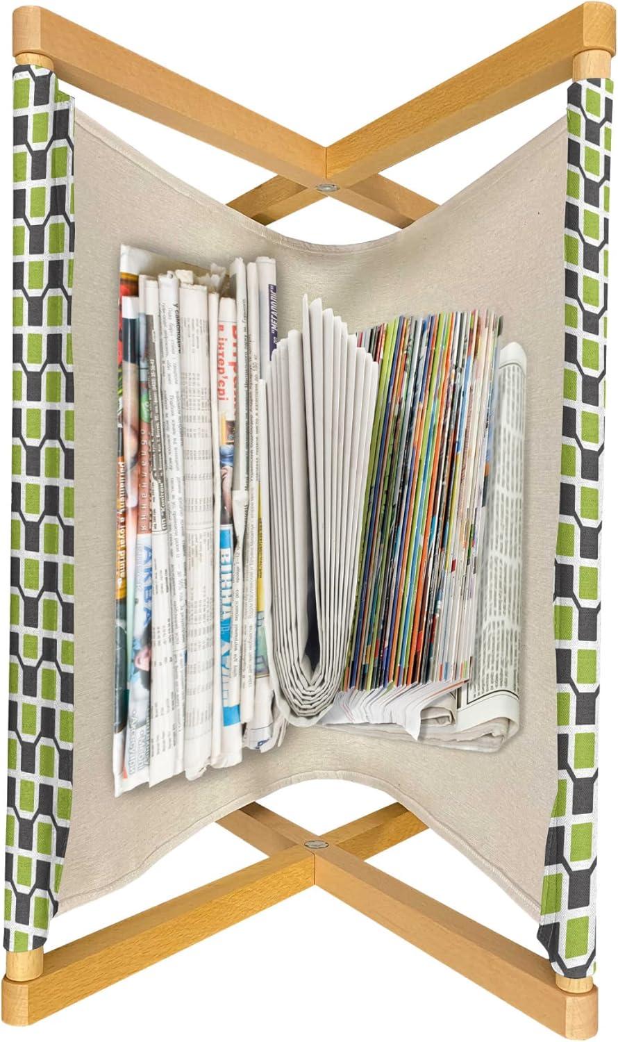 imageAmbesonne Valentines Day Magazine and Book Holder Dandelions in The Form of Hearts on a Plain Background Print Decorative Floor Rack Organizer for Living Room 22x19 Dark Coral PinkLime Green Taupe Grey