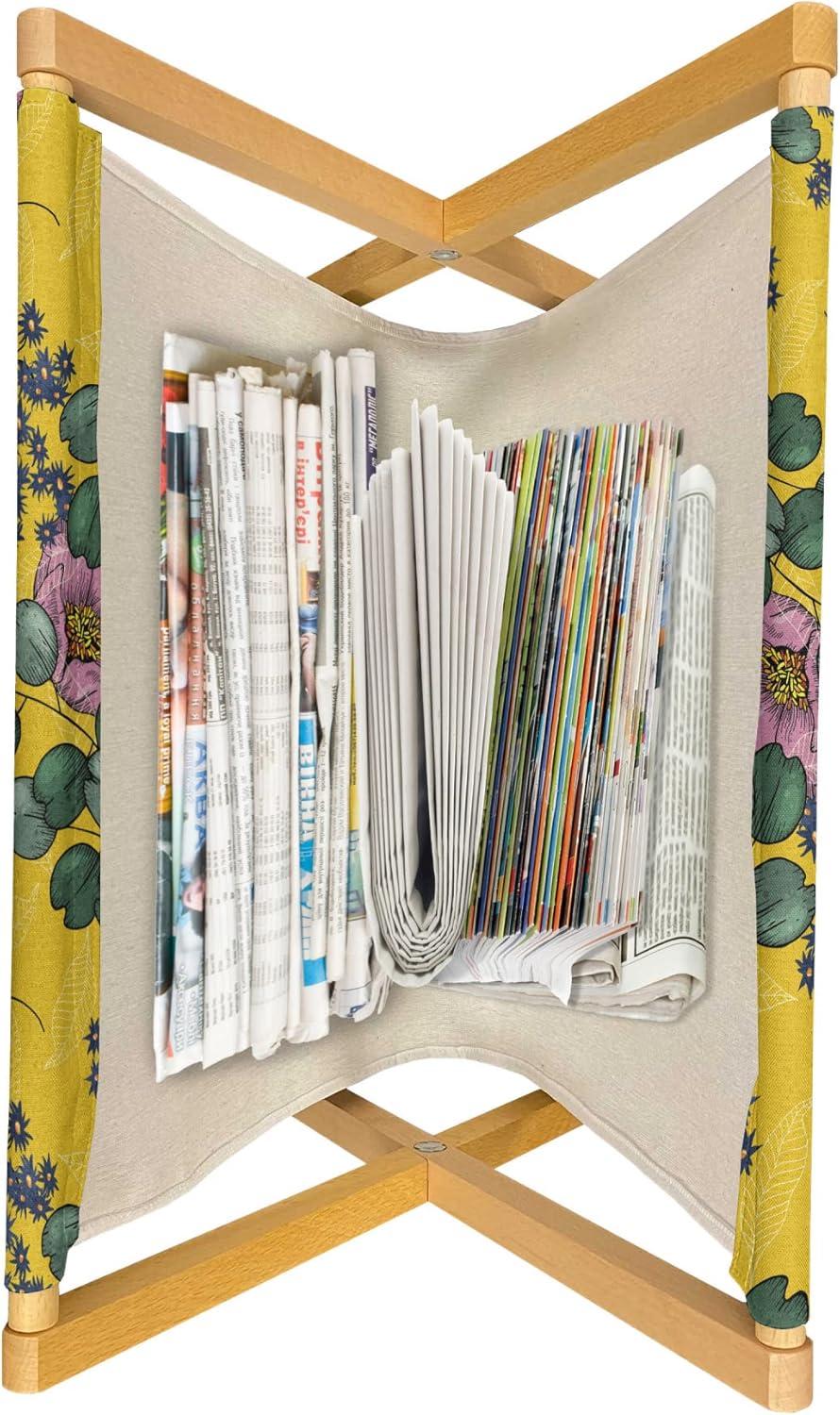 imageAmbesonne Valentines Day Magazine and Book Holder Doodle Style Romantic Hearts in and Around Jars Love Themed Floor Rack Decor for Interior of Home amp Office 22 x 19 Rose Dark Taupe and WhiteEarth Yellow Pink and Green