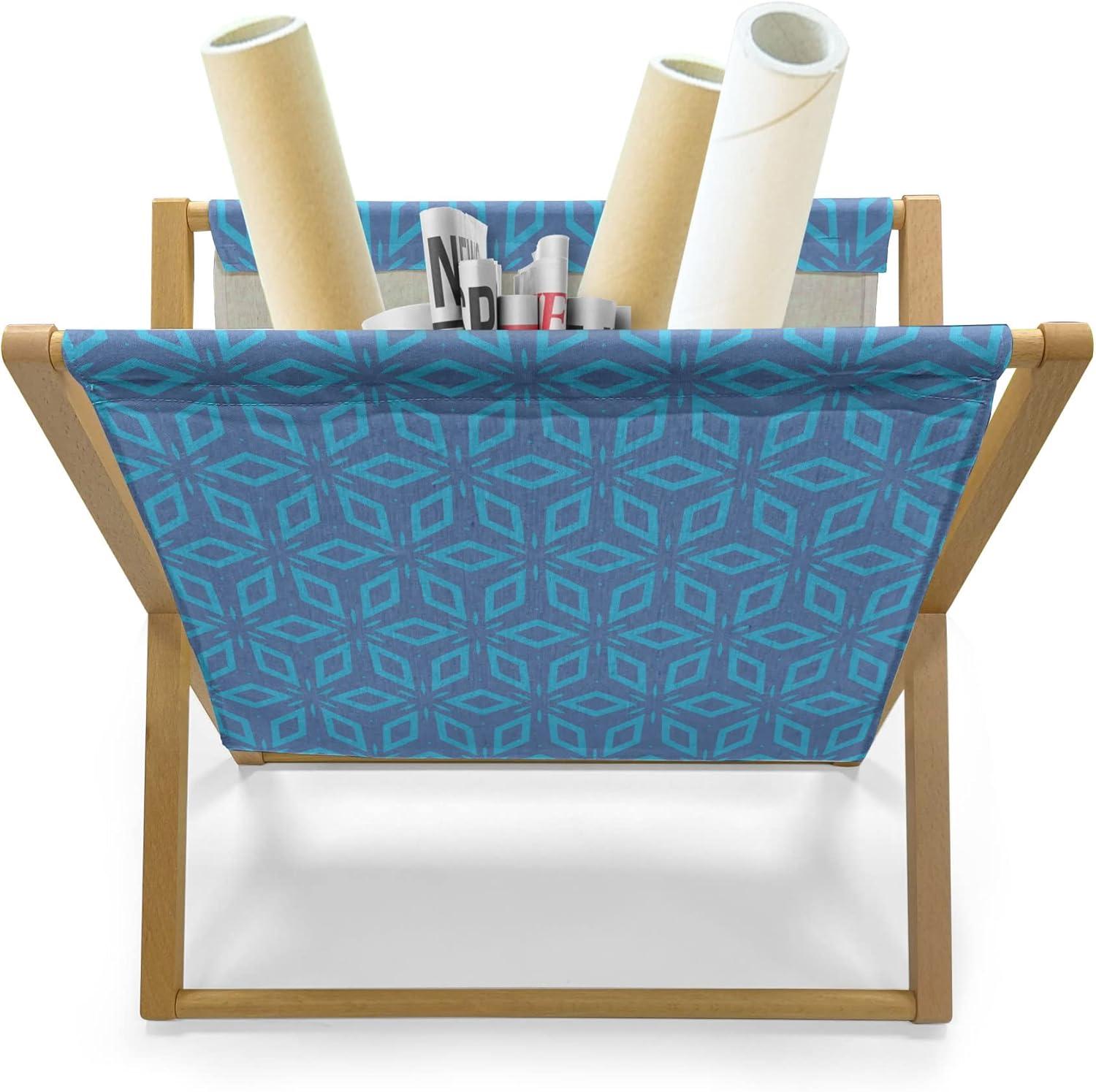 imageAmbesonne Valentines Day Magazine and Book Holder Doodle Style Romantic Hearts in and Around Jars Love Themed Floor Rack Decor for Interior of Home amp Office 22 x 19 Rose Dark Taupe and WhiteCeil Blue Deep Sky Blue
