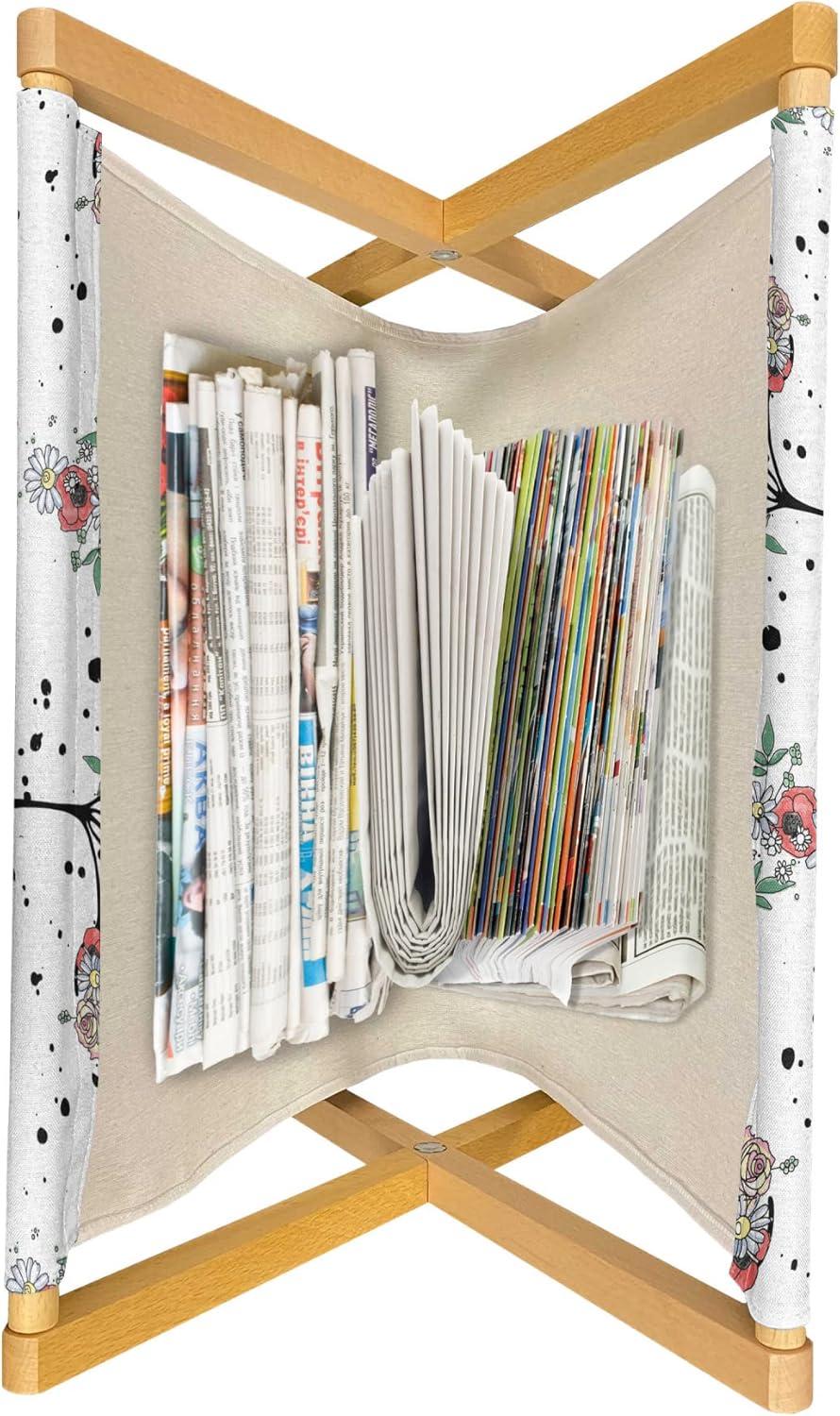 imageAmbesonne Valentines Day Magazine and Book Holder Doodle Style Romantic Hearts in and Around Jars Love Themed Floor Rack Decor for Interior of Home amp Office 22 x 19 Rose Dark Taupe and WhiteWhite Charcoal Grey Coral