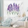 Ambesonne Compass Tapestry, Compass Illustration with Lettering Nautical Ocean Adventure Themed Print, Wide Wall Hanging for Bedroom Living Room Dorm, 60″ X 40″, Night Blue Beige(Violet White)
