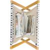Ambesonne Diamonds Magazine and Book Holder, Romantic Pink Heart Stones on Black Background Valentines Day Theme, Floor Rack Decor for Interior of Home & Office, 22″ x 19″, Pale Pink Black(Charcoal Grey Vermilion)