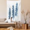 Ambesonne Fantasy Tapestry, Cartoon Style Night Sky Clouds Half Moon Cloudscape Print, Wide Wall Hanging for Bedroom Living Room Dorm, 60″ X 40″, Yellow Beige White(White Teal)