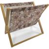 Pale Taupe White and Umber