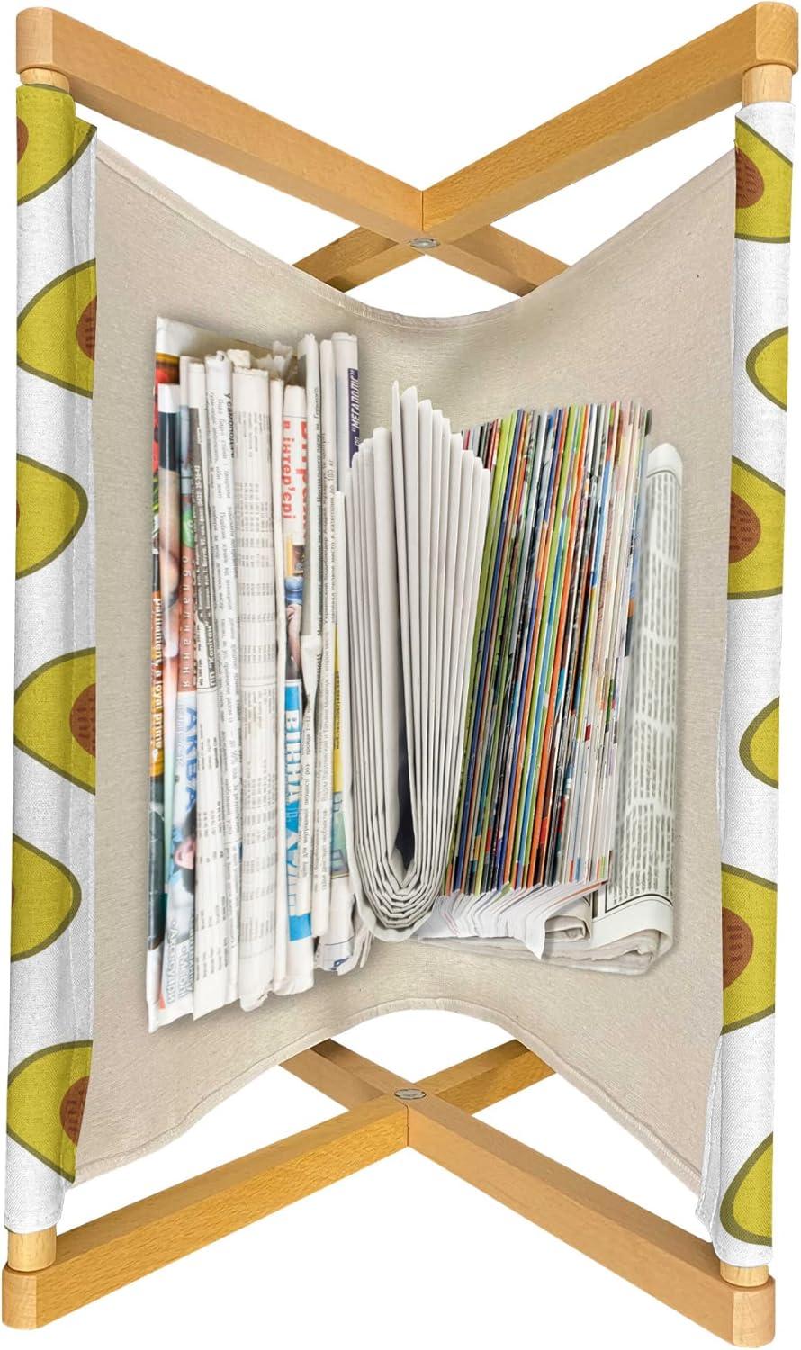 imageAmbesonne Angel Wings Magazine and Book Holder Pastel Wings Doodle Girls Romantic Valentines Day Eros Cupid Floor Rack Decor for Interior of Home amp Office 22 x 19 Lavender Blue Dried RoseYellow Green Brown
