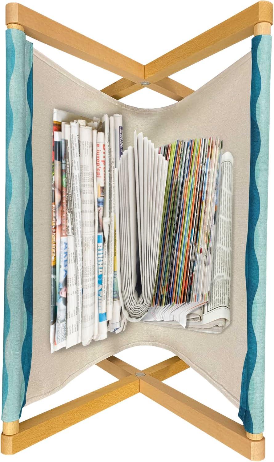 imageAmbesonne Eiffel Magazine and Book Holder Valentines Day Inspired Pattern with France Paris Oh La La Texts Heart Shapes Floor Rack Decor for Interior of Home amp Office 22 x 19 Pink White BlackTurquoise Teal Blue