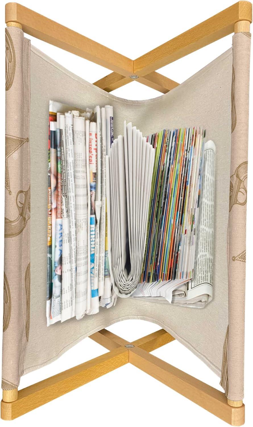 imageAmbesonne Eiffel Magazine and Book Holder Valentines Day Inspired Pattern with France Paris Oh La La Texts Heart Shapes Floor Rack Decor for Interior of Home amp Office 22 x 19 Pink White BlackTan Brown
