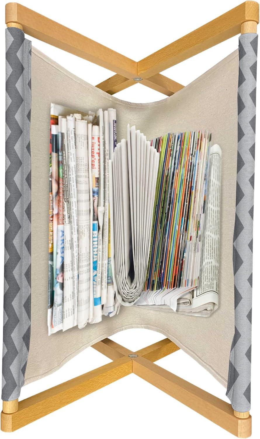 imageAmbesonne Flower Magazine and Book Holder Valentines Day Blossoming Scene Rose Petals Meadow Retro Theme Floor Rack Decor for Interior of Home amp Office 22 x 19 Coral Violet BluePale Grey and Grey
