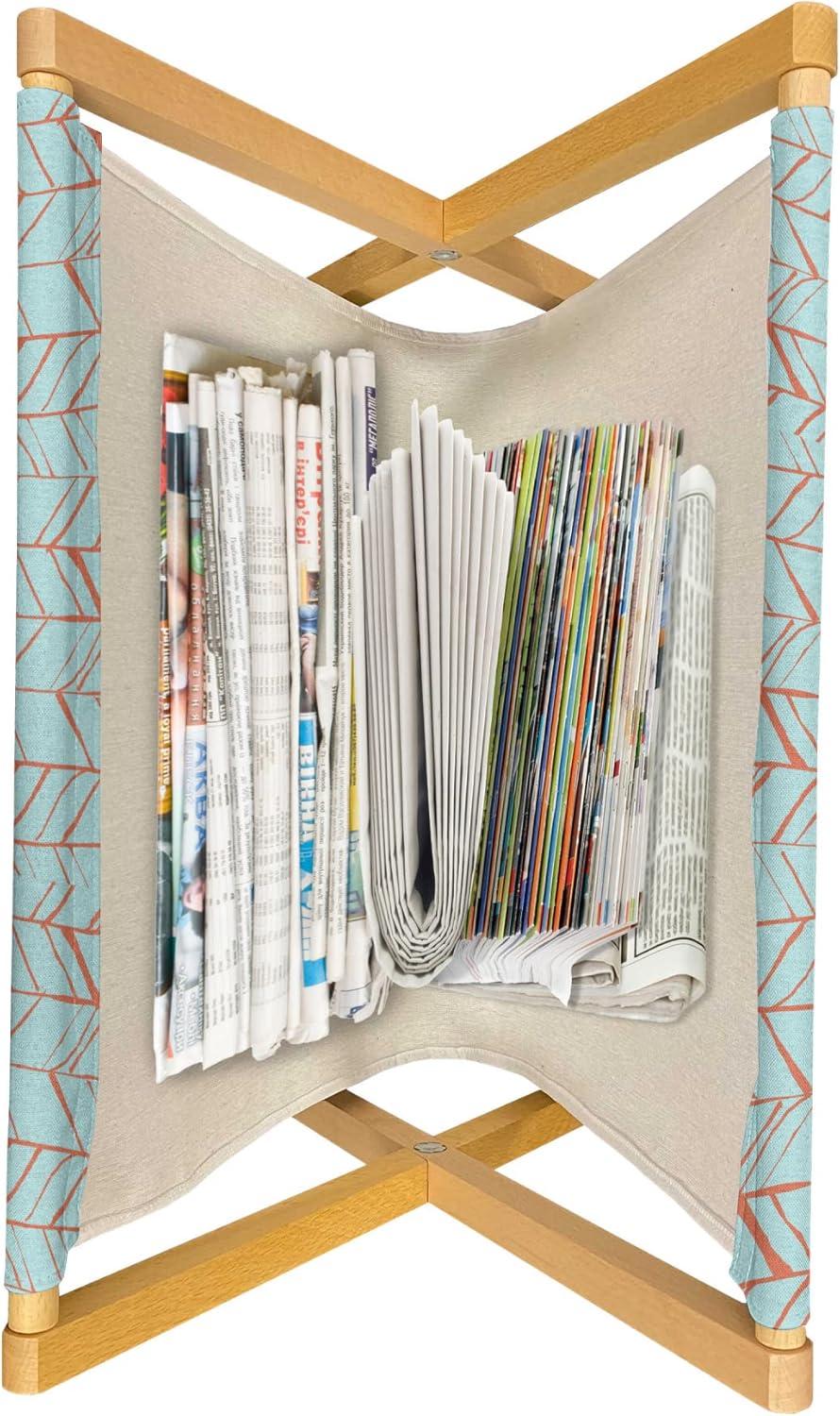 imageAmbesonne Flower Magazine and Book Holder Valentines Day Blossoming Scene Rose Petals Meadow Retro Theme Floor Rack Decor for Interior of Home amp Office 22 x 19 Coral Violet BlueBurnt Orange Pale Blue