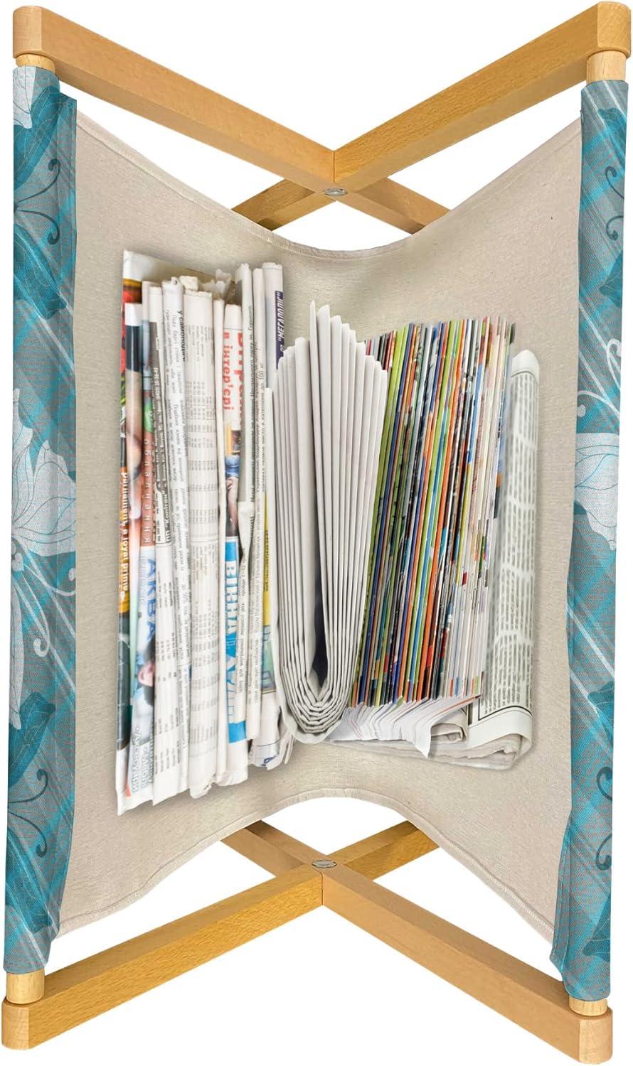 imageAmbesonne Fruits Magazine and Book Holder Retro Valentine Theme with Strawberry Love Happiness Merry Lucky Image Floor Rack Decor for Interior of Home amp Office 22 x 19 Eggshell Ruby Army GreenPale Blue Teal Grey