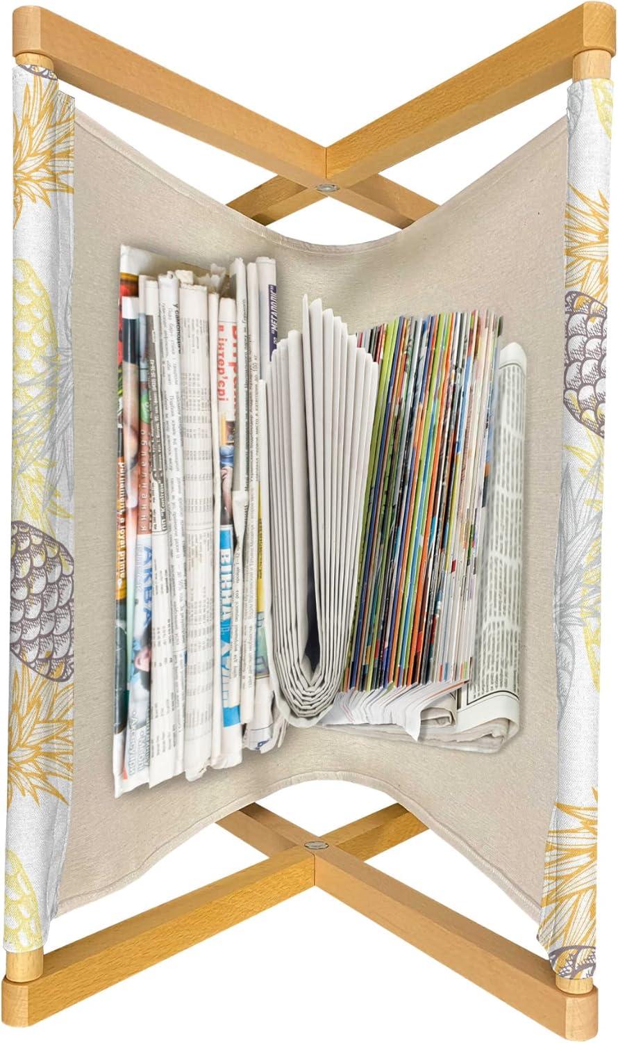 imageAmbesonne Fruits Magazine and Book Holder Retro Valentine Theme with Strawberry Love Happiness Merry Lucky Image Floor Rack Decor for Interior of Home amp Office 22 x 19 Eggshell Ruby Army GreenMarigold Dimgray