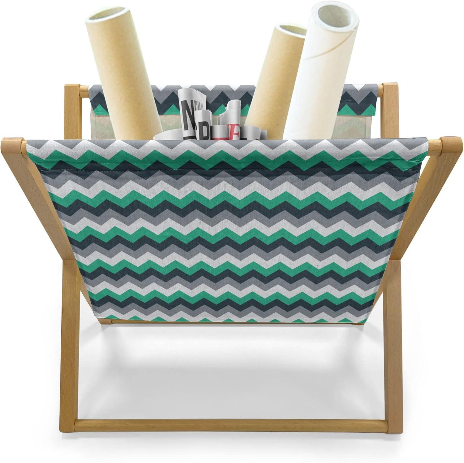 imageAmbesonne Glamour Magazine and Book Holder Woman Lips Behind The Bars Female Love Romance Valentines Day Print Floor Rack Decor for Interior of Home amp Office 22 x 19 Scarlet White and GreyJade Green Grey White