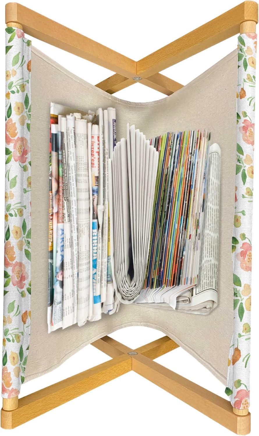 imageAmbesonne Glamour Magazine and Book Holder Woman Lips Behind The Bars Female Love Romance Valentines Day Print Floor Rack Decor for Interior of Home amp Office 22 x 19 Scarlet White and GreyCoral Fern Green White