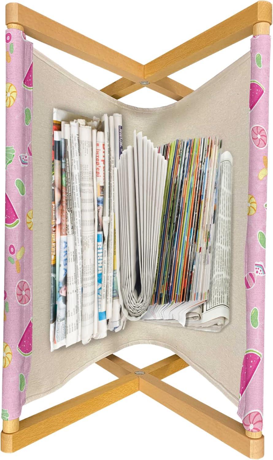 imageAmbesonne Glamour Magazine and Book Holder Woman Lips Behind The Bars Female Love Romance Valentines Day Print Floor Rack Decor for Interior of Home amp Office 22 x 19 Scarlet White and GreyPale Pink Magenta Mint
