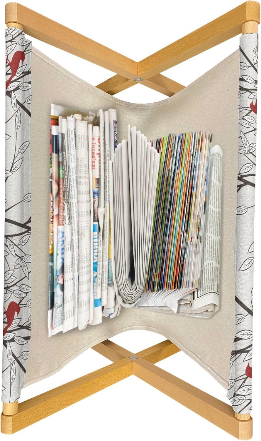 imageAmbesonne Glamour Magazine and Book Holder Woman Lips Behind The Bars Female Love Romance Valentines Day Print Floor Rack Decor for Interior of Home amp Office 22 x 19 Scarlet White and GreyMustard Maroon