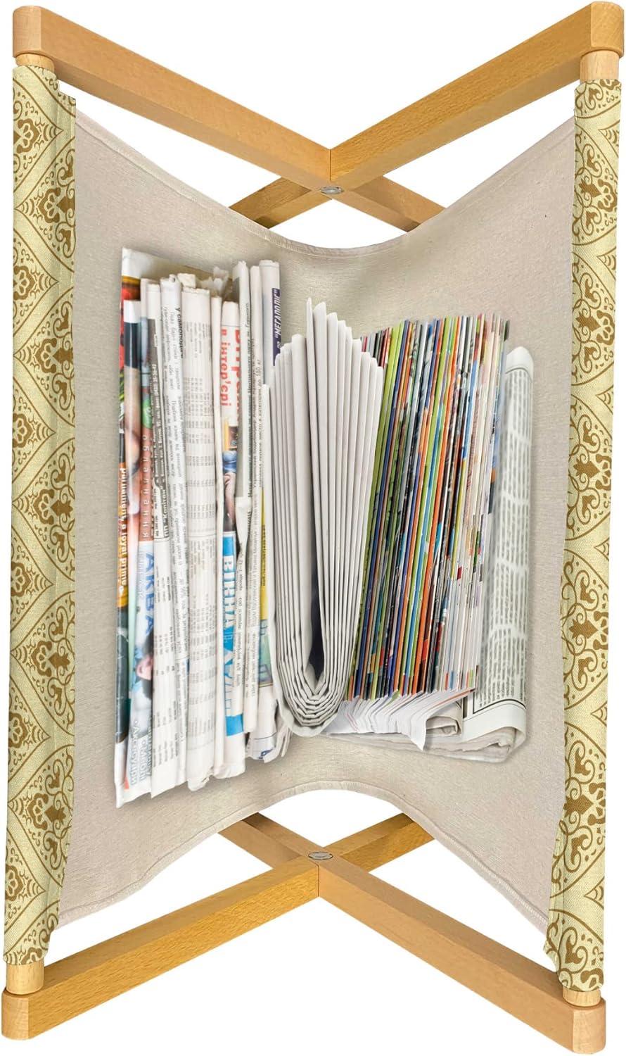 imageAmbesonne Glamour Magazine and Book Holder Woman Lips Behind The Bars Female Love Romance Valentines Day Print Floor Rack Decor for Interior of Home amp Office 22 x 19 Scarlet White and GreyPale Yellow and Amber