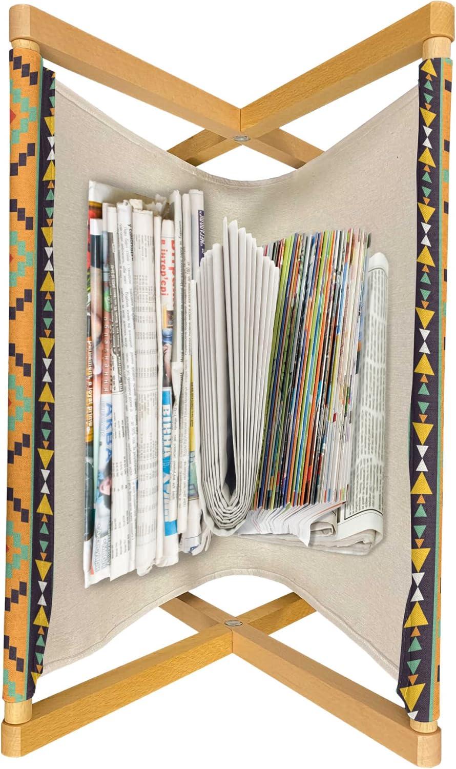 imageAmbesonne Glamour Magazine and Book Holder Woman Lips Behind The Bars Female Love Romance Valentines Day Print Floor Rack Decor for Interior of Home amp Office 22 x 19 Scarlet White and GreySeafoam Orange Indigo