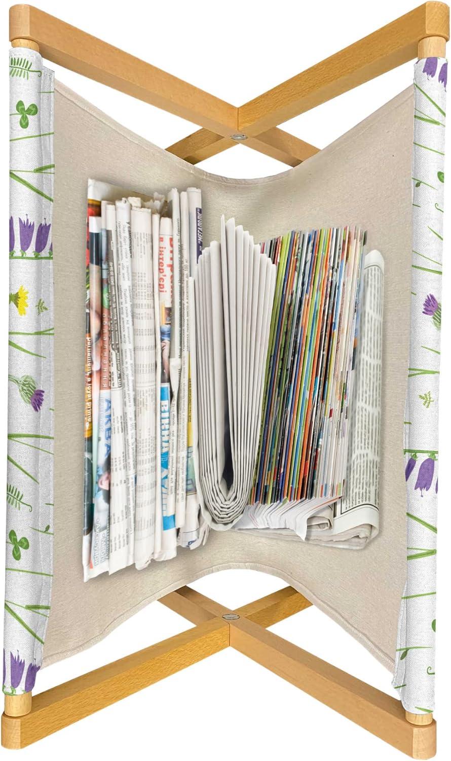 imageAmbesonne Love Magazine and Book Holder Valentines Day Themed Pattern with Hearts on Curvilinear Stripes Floor Rack Decor for Interior of Home amp Office 22 x 19 Grey Pale Fuchsia WhiteLime Green Violet