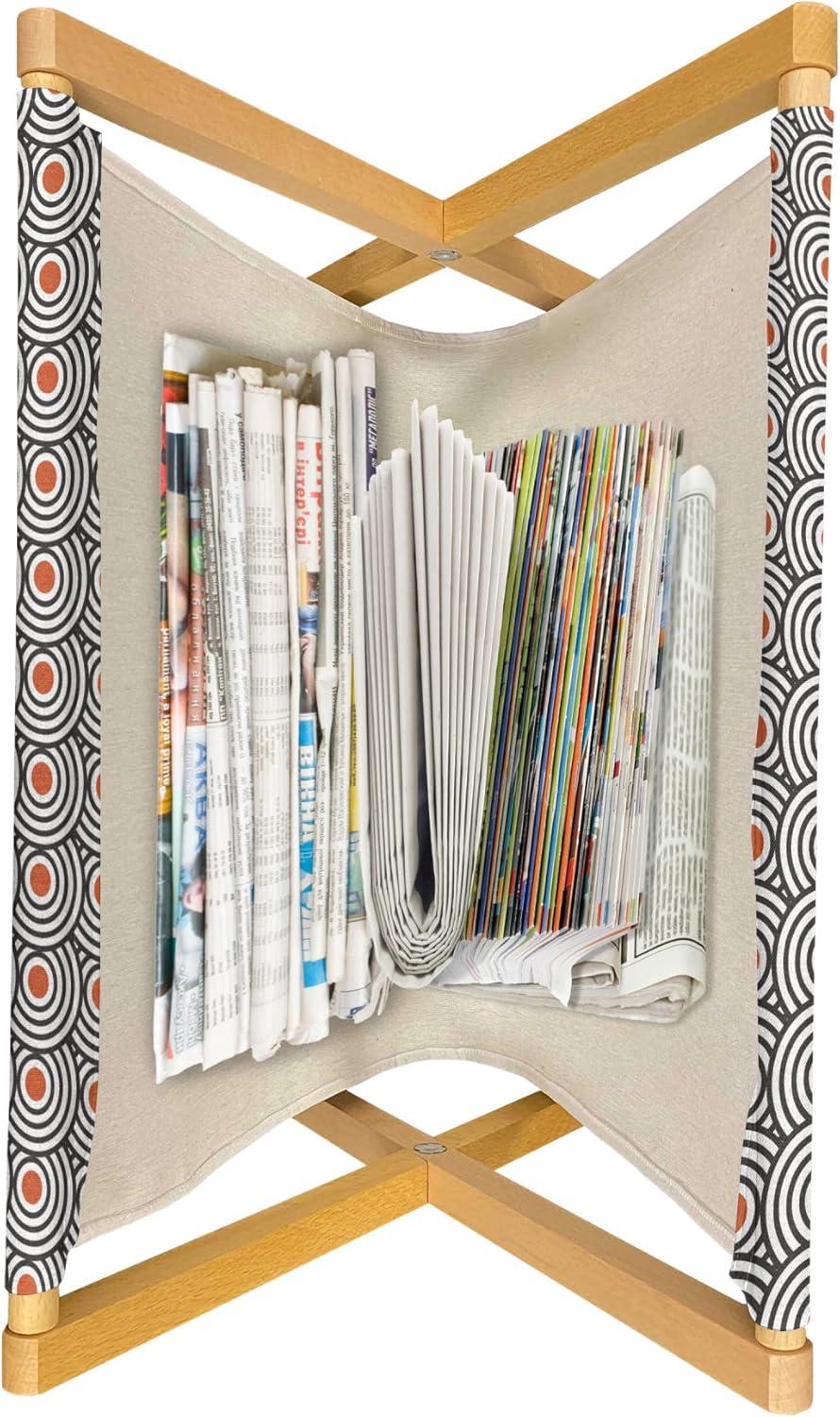 imageAmbesonne Mauve Magazine and Book Holder Big Fresh Flower Floret Buds Bouquet Motif Valentine Romance Blossoms Design Print Floor Rack Decor for Interior of Home amp Office 22 x 19 Yellow VioletCharcoal Grey Orange