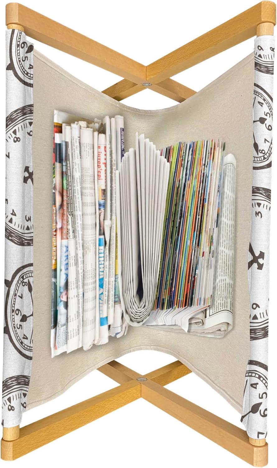 imageAmbesonne Mauve Magazine and Book Holder Big Fresh Flower Floret Buds Bouquet Motif Valentine Romance Blossoms Design Print Floor Rack Decor for Interior of Home amp Office 22 x 19 Yellow VioletBrown