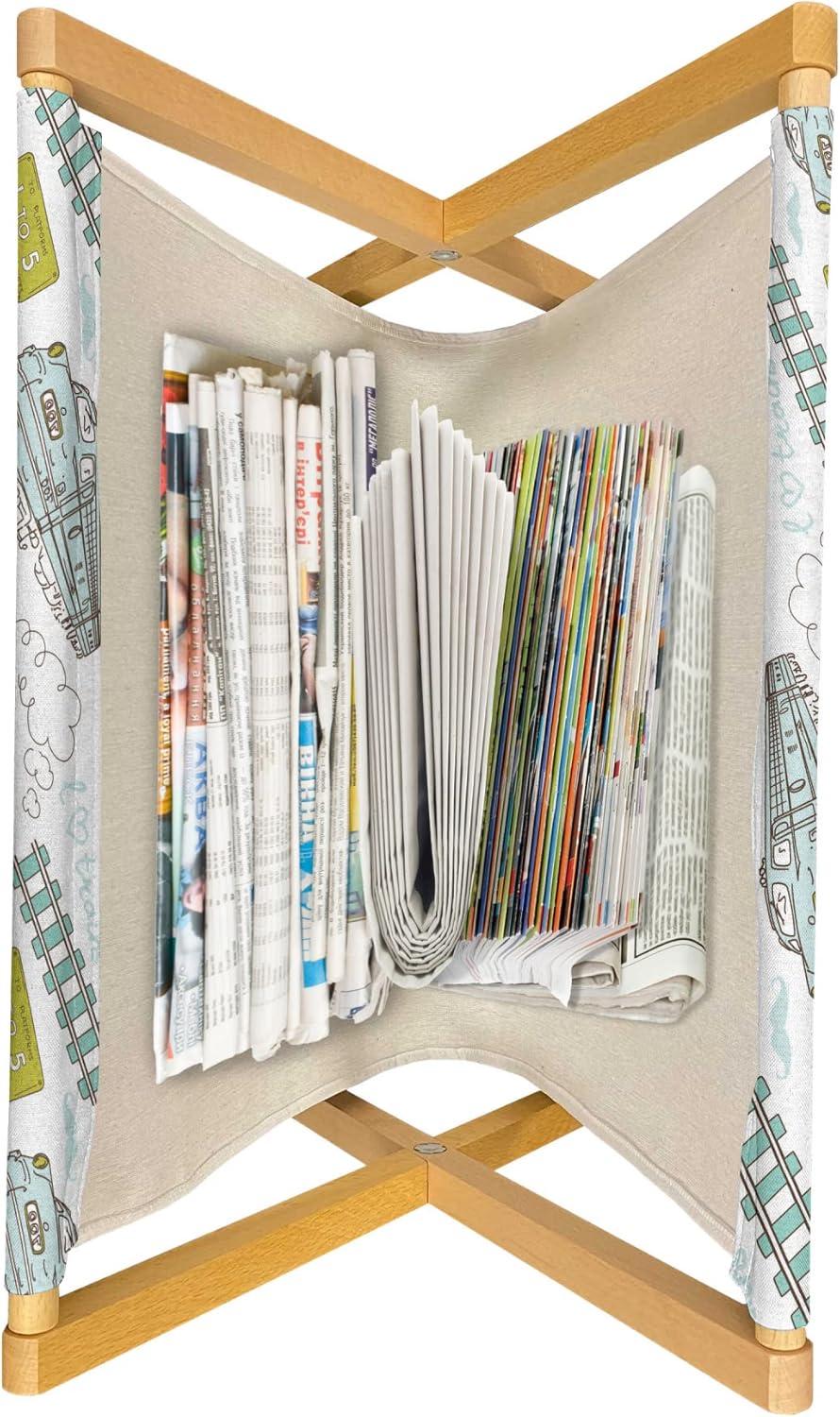 imageAmbesonne Mauve Magazine and Book Holder Big Fresh Flower Floret Buds Bouquet Motif Valentine Romance Blossoms Design Print Floor Rack Decor for Interior of Home amp Office 22 x 19 Yellow VioletApple Green Turquoise