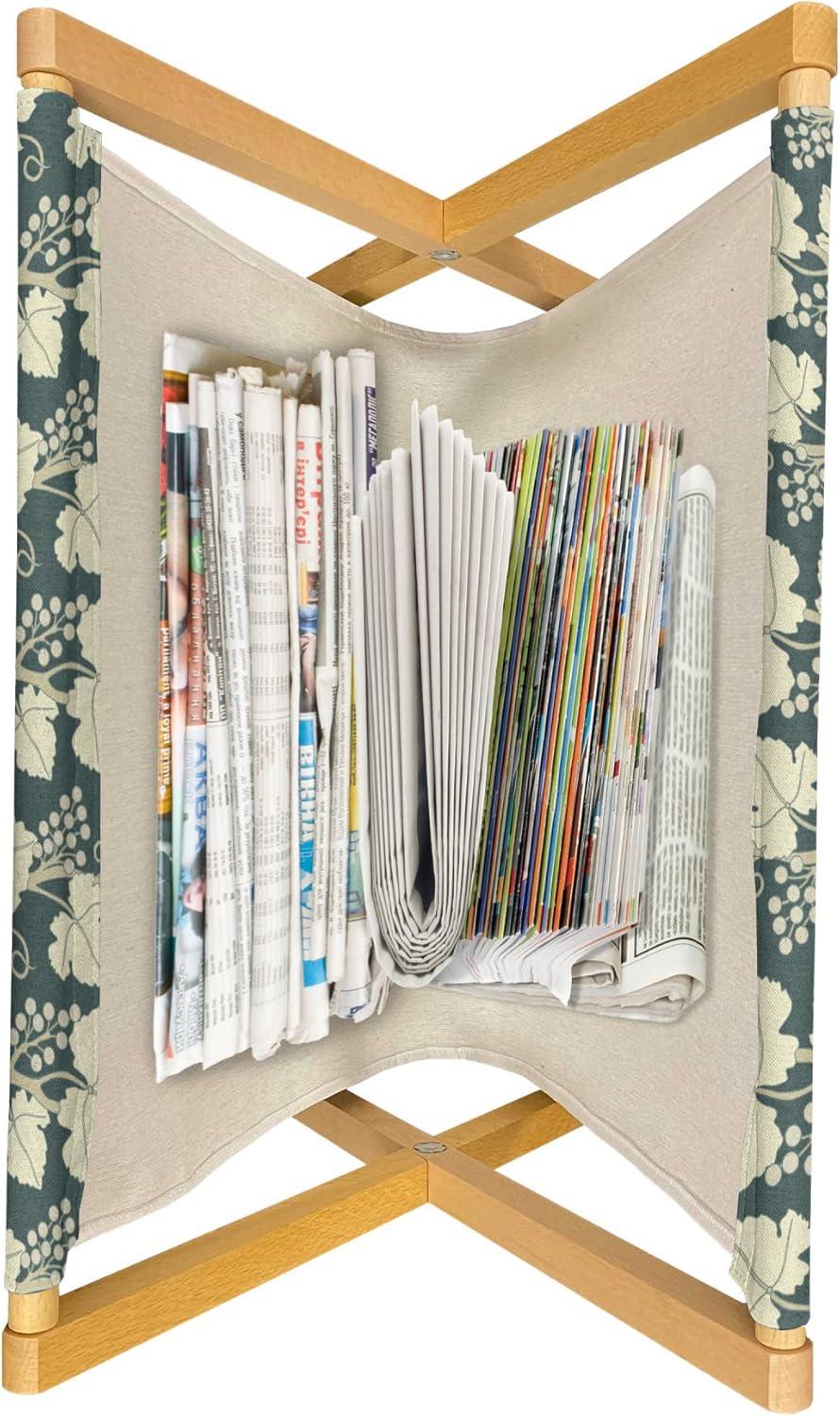 imageAmbesonne Mauve Magazine and Book Holder Big Fresh Flower Floret Buds Bouquet Motif Valentine Romance Blossoms Design Print Floor Rack Decor for Interior of Home amp Office 22 x 19 Yellow VioletGreen Beige