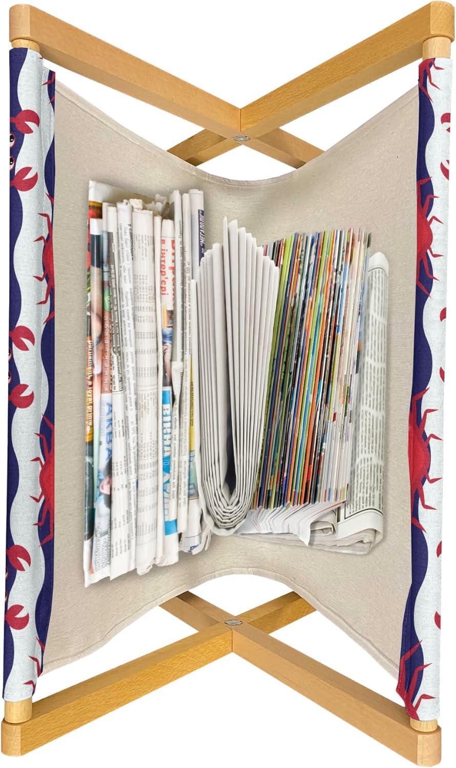 imageAmbesonne Mauve Magazine and Book Holder Big Fresh Flower Floret Buds Bouquet Motif Valentine Romance Blossoms Design Print Floor Rack Decor for Interior of Home amp Office 22 x 19 Yellow VioletRed and Navy Blue