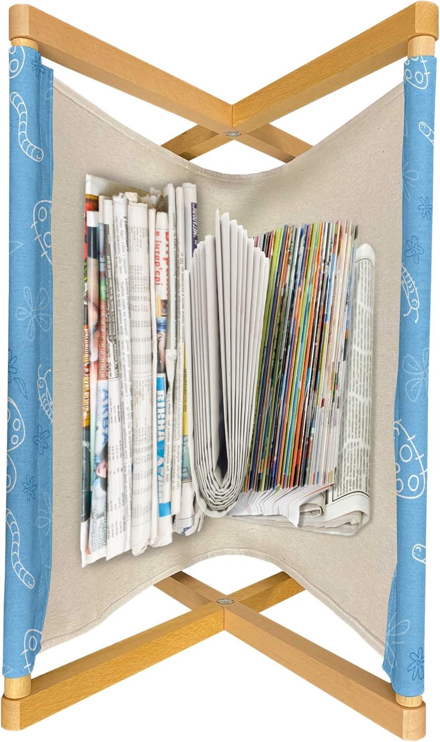imageAmbesonne Modern Magazine and Book Holder Love Theme Romantic Repetitive Pattern of Hearts in Monochrome Style Valentines Day Floor Rack Decor for Interior of Home amp Office 22 x 19 Pink WhiteDeep Sky Blue White