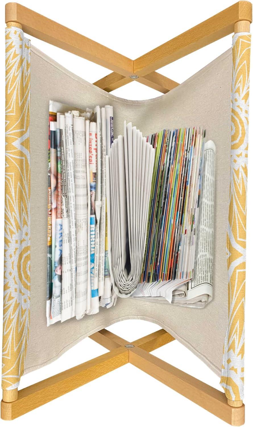 imageAmbesonne Modern Magazine and Book Holder Love Theme Romantic Repetitive Pattern of Hearts in Monochrome Style Valentines Day Floor Rack Decor for Interior of Home amp Office 22 x 19 Pink WhitePale Orange and White