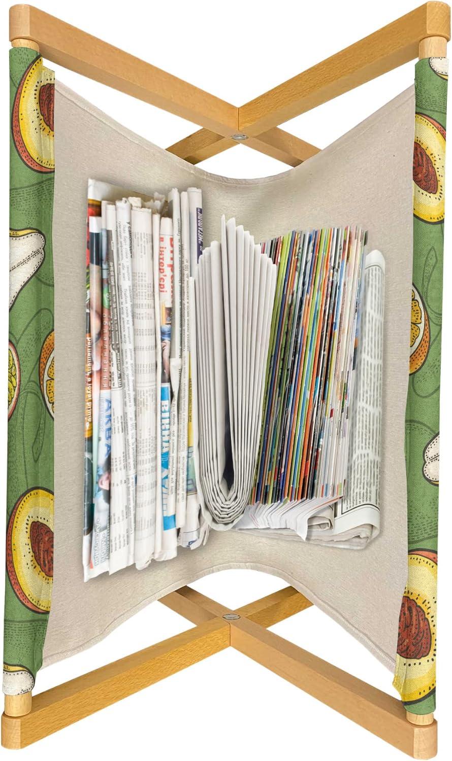 imageAmbesonne Modern Magazine and Book Holder Love Theme Romantic Repetitive Pattern of Hearts in Monochrome Style Valentines Day Floor Rack Decor for Interior of Home amp Office 22 x 19 Pink WhiteGreen Multicolor