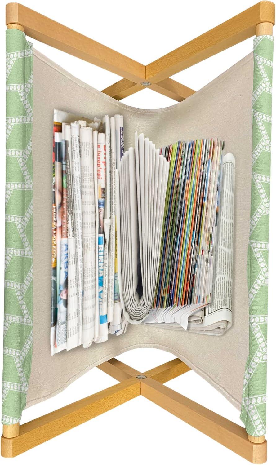 imageAmbesonne Modern Magazine and Book Holder Love Theme Romantic Repetitive Pattern of Hearts in Monochrome Style Valentines Day Floor Rack Decor for Interior of Home amp Office 22 x 19 Pink WhitePale Green White