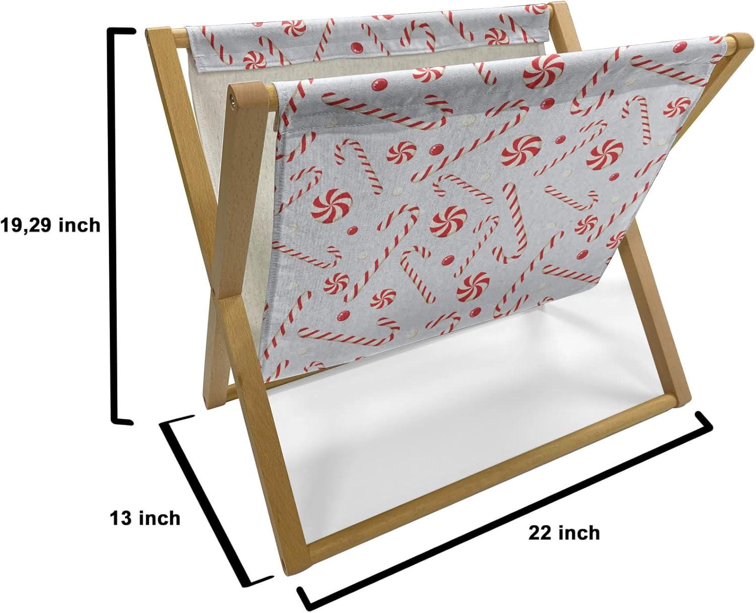 imageAmbesonne Pale Pink Magazine and Book Holder Romantic Roses Garden Illustration Nature Inspired Valentines Day Themed Floor Rack Decor for Interior of Home amp Office 22 x 19 Yellow Coral PinkRed White Coconut