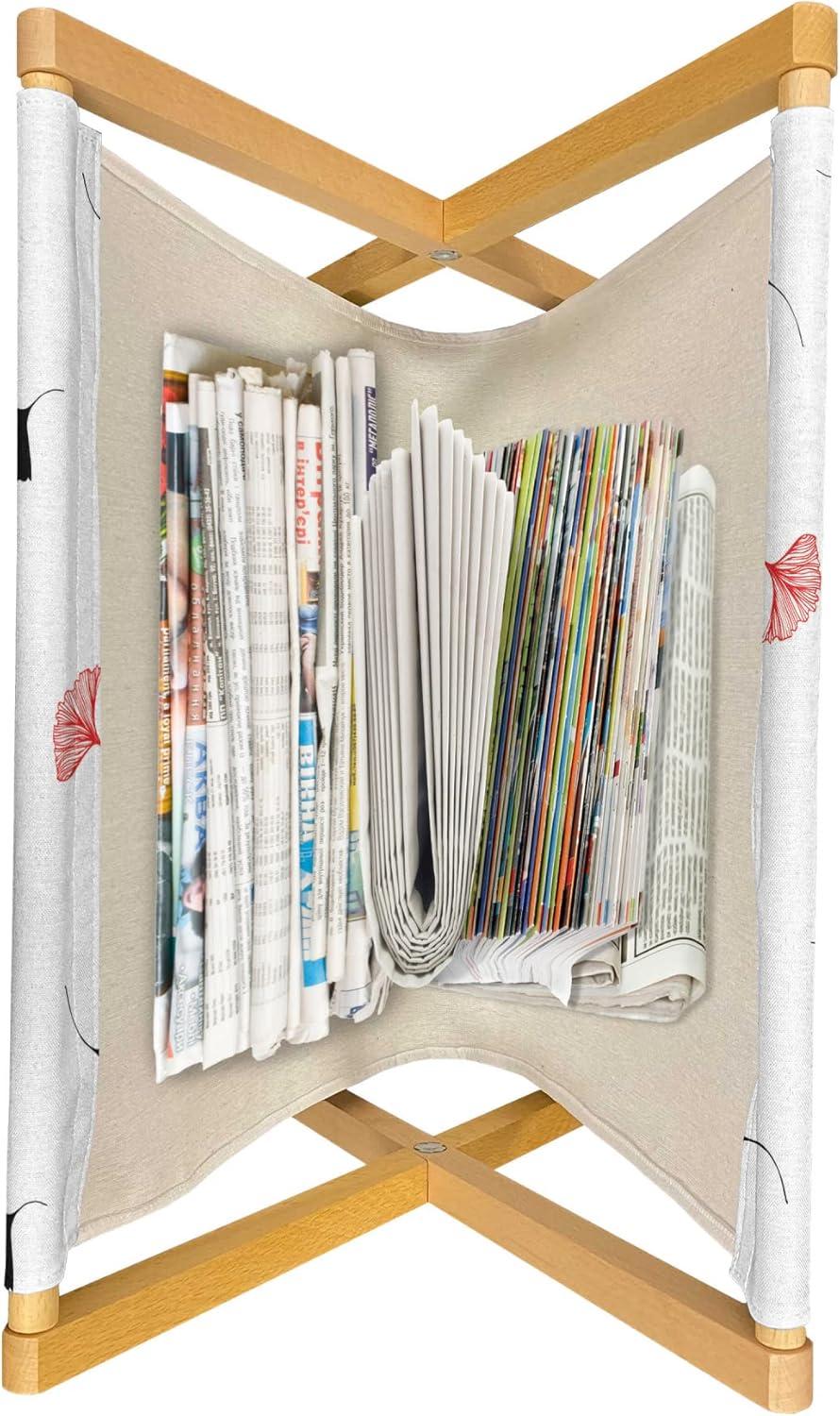 imageAmbesonne Pale Pink Magazine and Book Holder Romantic Roses Garden Illustration Nature Inspired Valentines Day Themed Floor Rack Decor for Interior of Home amp Office 22 x 19 Yellow Coral PinkWhite Black Orange