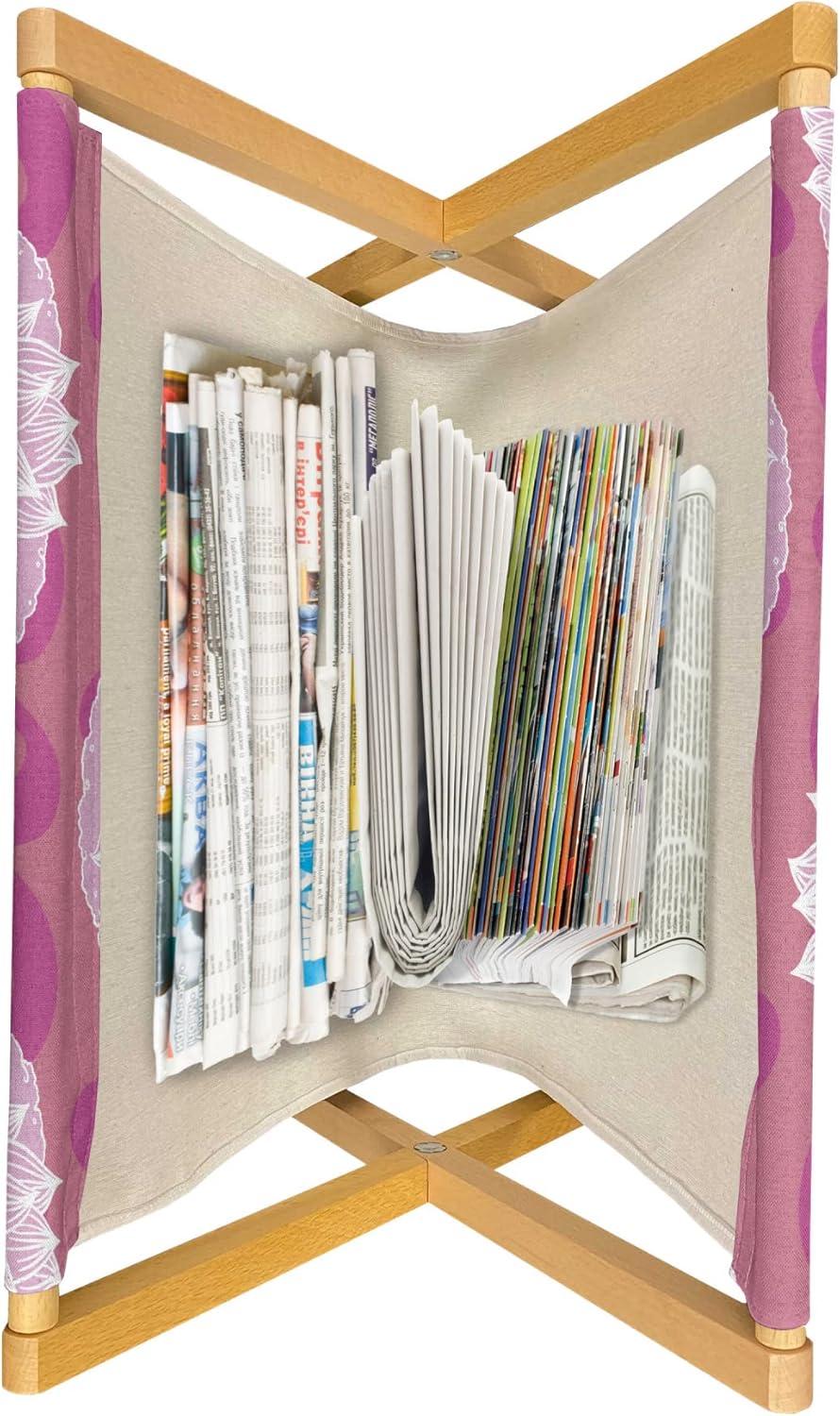 imageAmbesonne Pale Pink Magazine and Book Holder Romantic Roses Garden Illustration Nature Inspired Valentines Day Themed Floor Rack Decor for Interior of Home amp Office 22 x 19 Yellow Coral PinkPink Coral Pale Pink