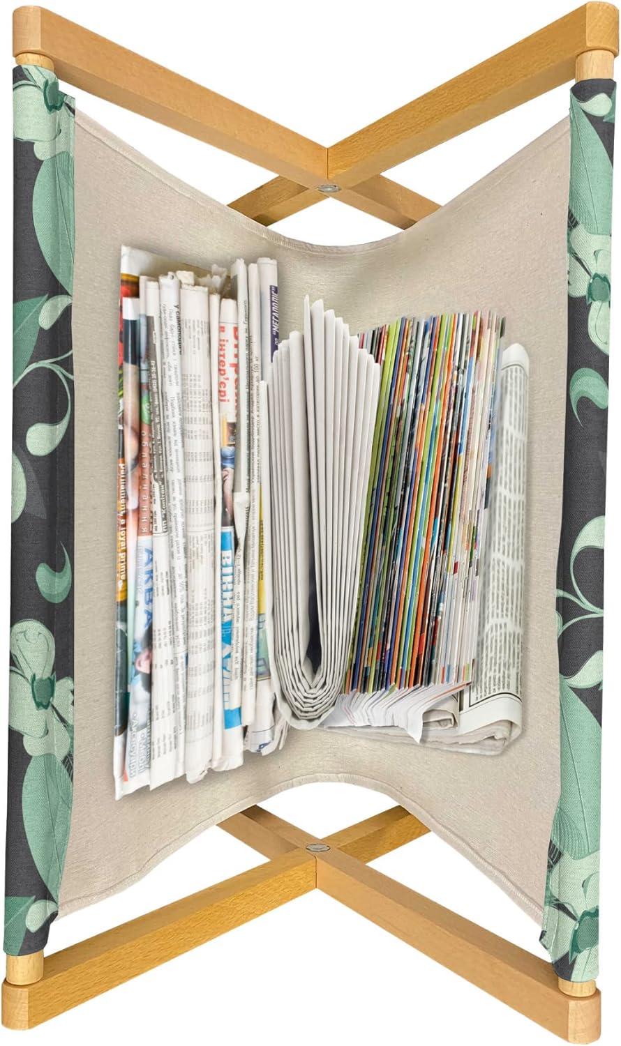 imageAmbesonne Pale Pink Magazine and Book Holder Romantic Roses Garden Illustration Nature Inspired Valentines Day Themed Floor Rack Decor for Interior of Home amp Office 22 x 19 Yellow Coral PinkGrey Mint Green